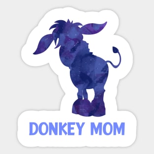 Donkey Mom Sticker